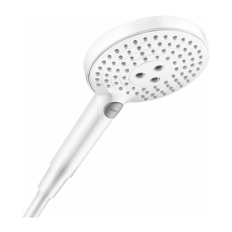 

Hansgrohe - Ducha de mano Raindance Select S 120 3jet EcoSmart blanco mate