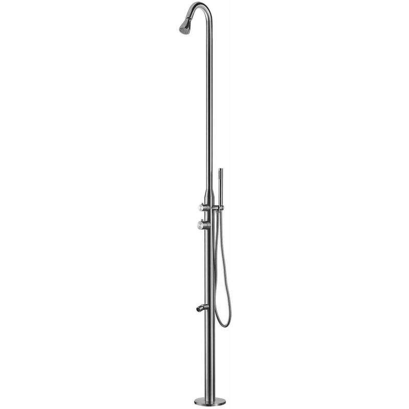 

Ducha exterior clásica Inox Sined cm 228x18x17,5 SINED STINTINO INOX