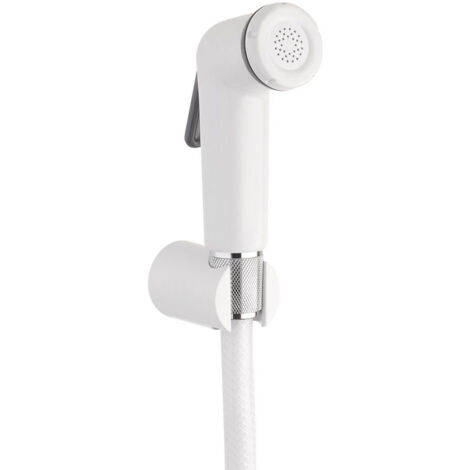 Ducha higiénica serie EASY de plástico blanco, sin grifo eléctrico - Idral