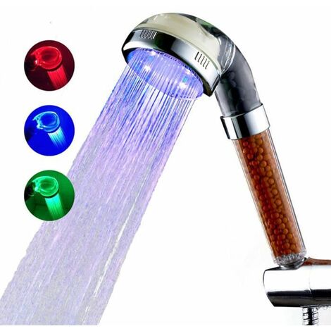 Ducha LED de iones negativos 1pcs