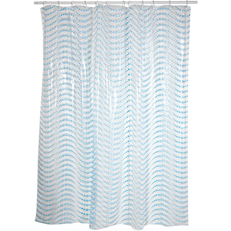 

Cortina de ducha azul MSV Aglae 180cm - Bleu