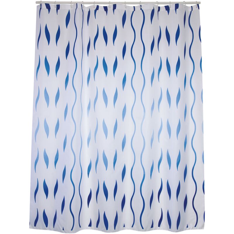 

Cortina de ducha azul MSV setenta 180cm - Bleu