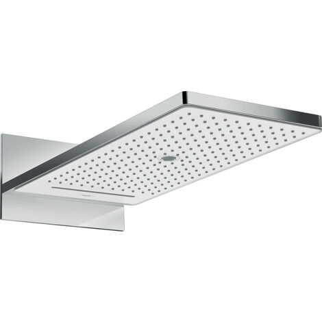 Ducha mural Hansgrohe Rainmaker Select 580 3jet EcoSmart, blanco/cromo - 24011400