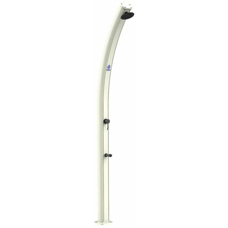 

Sined - Ducha solar de aluminio blanca cm 15,4x15,4x200 EMI-BIANCA