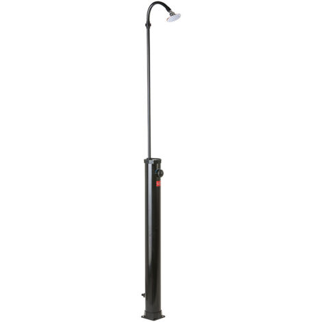 Ducha solar de pvc negro 9 l ar1009 gre