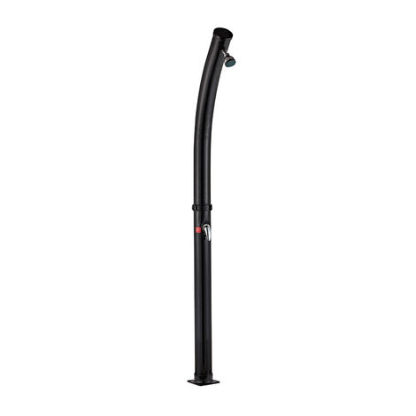 Ducha solar Ducha jardín con cabezal de lluvia Tanque 20L Altura 216,5cm Ducha exterior Efecto masaj
