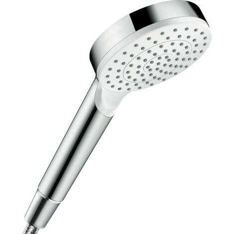Ducha teléfono hansgrohe Crometta 1jet, blanco/cromo, 26331400