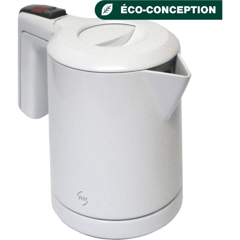Bouilloire Duchesse 0,6L blanche avec poignée SwitchSafe - Matériel professionnel - JVD