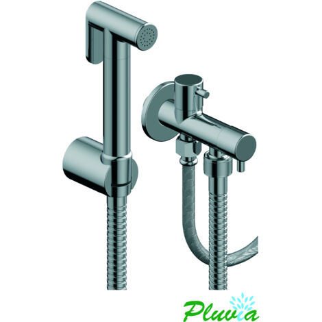 Ducheta Pluvia conjunto higiénico 1 agua WC/bidé (flexo 1,2 m)