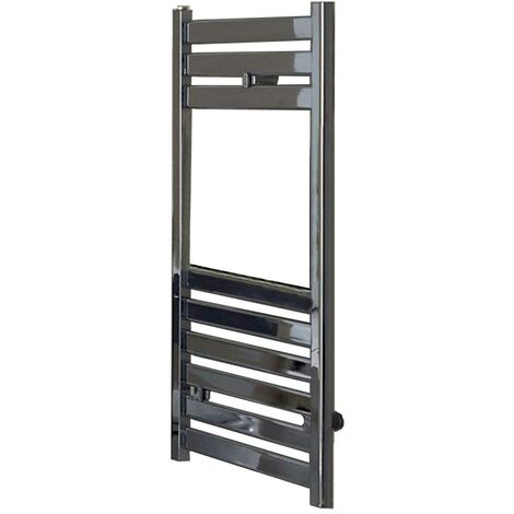 Duchy Capri Designer Towel Rail 720mm H x 500mm W - Chrome