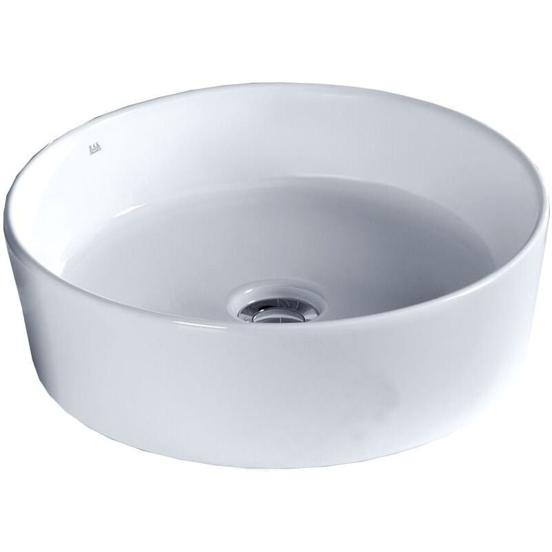 Lavender Round Vessel Countertop Basin 420mm Wide - 0 Tap Hole - Duchy