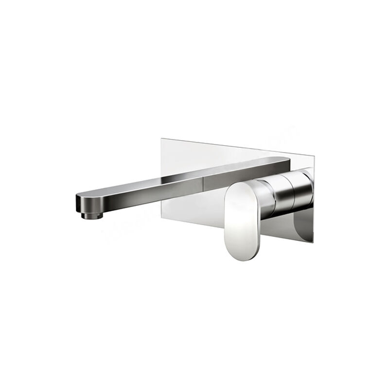 Duchy - Osmore Single Lever Bath Filler Tap Wall Mounted - Chrome
