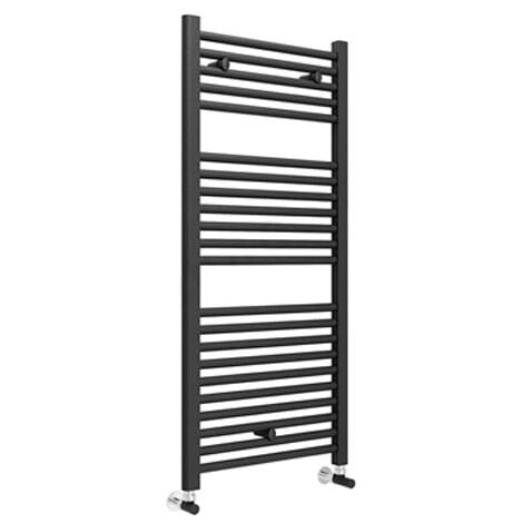 Duchy Standard Straight Towel Rail 1100mm H X 500mm W - Anthracite Grey