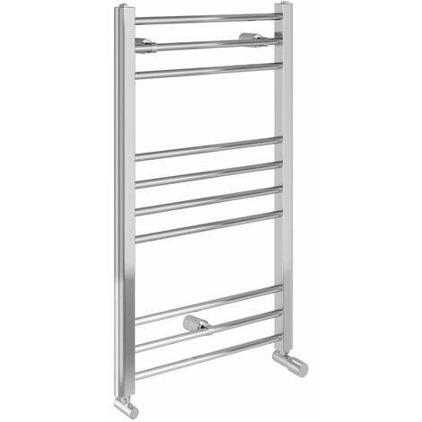 Duchy Treviso Straight Towel Rail 800mm H x 500mm W - Chrome
