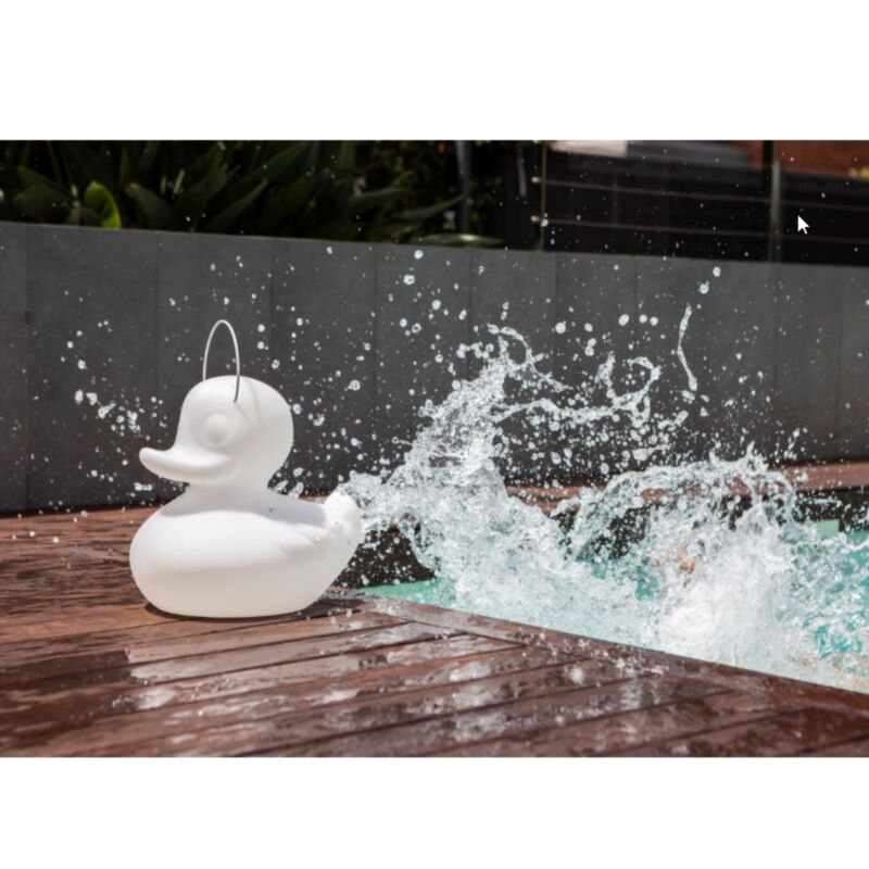 Smart And Green Duck-duck Lamp (s) Weiß By Goodnight Light Akku-led Lampe