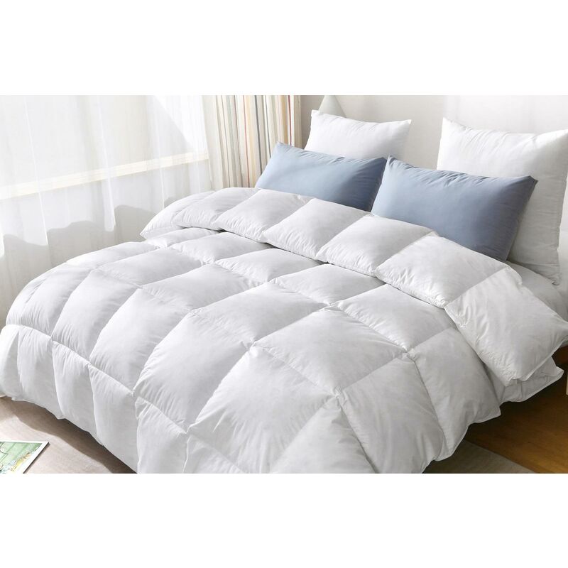 Duck Feather And Down Duvet / Quilt Hotel Quality 13.5 tog Warm Bedding Super King