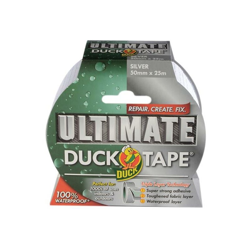 232153 Duck Tape Ultimate 50mm x 25m Silver SHU232153 - Shurtape