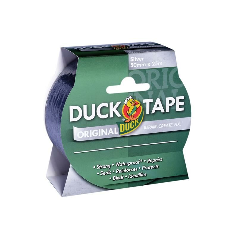 Duck - Shurtape 211111 Tape Original 50mm x 25m Silver SHU211111