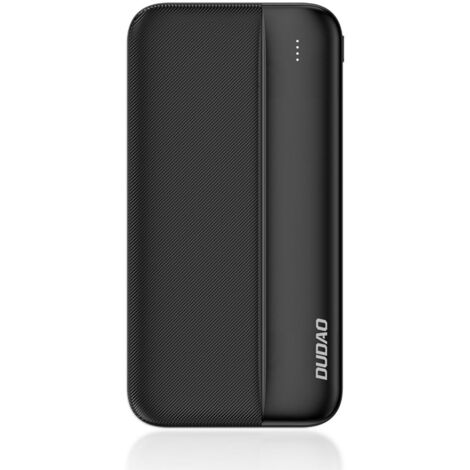 Dudao Powerbank Akkukapazität 20000mAh 2x USB-A Anschluss 10W Ladegerät (K4S+) Schwarz