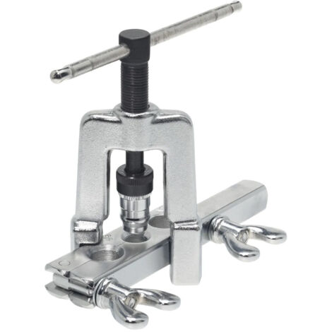 Dudgeonnière Virax 250620 collet conique à 45° D1/8" à 3/4" en coffret avec matrice et étrier