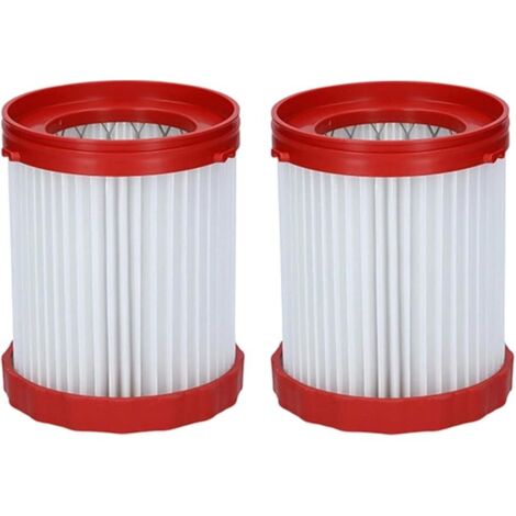 Due cartucce filtro HEPA, compatibili con l'aspirapolvere a umido e a secco GAS 18V-10L