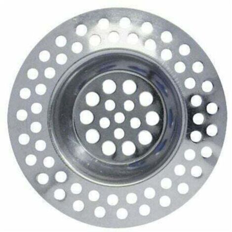 Due filtri per lavello in acciaio inox,