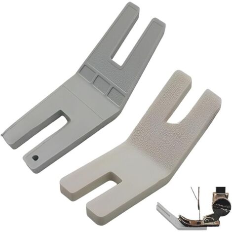 Due robuste tavolette appendiabiti per accessori da cucito, per guidare gli utensili della macchina da cucire e i piedini premistoffa.