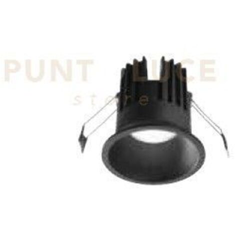 DUEL FARETTO DA INCASSO LED NERO 15W 1275LM 4000K IP20 D.9CM