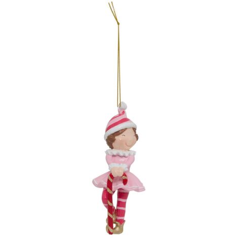 Duende sujeto H.13cm resina surtido - Feeric lights & christmas