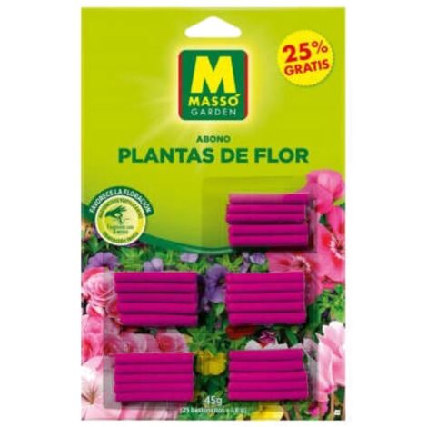 Dünger für Blumenpflanzen MASSO GARDEN BLI 25x1,8 GR