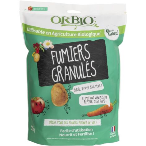 Düngergranulat 2kg OrBIO