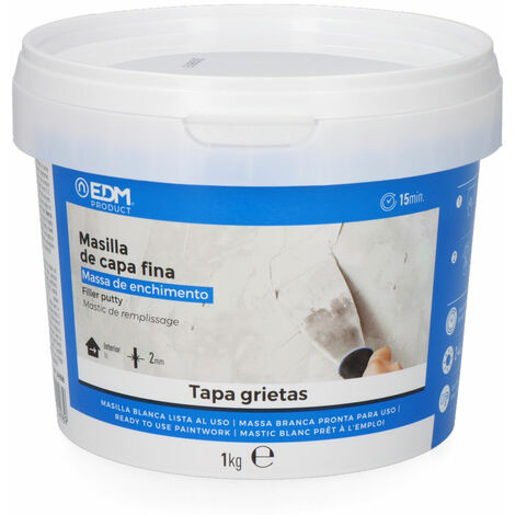 Dünnschichtspachtelmasse gebrauchsfertig, 1kg EDM 85761