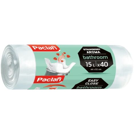Duftende Müllbeutel (Badezimmer) 15 l, 40 Stück