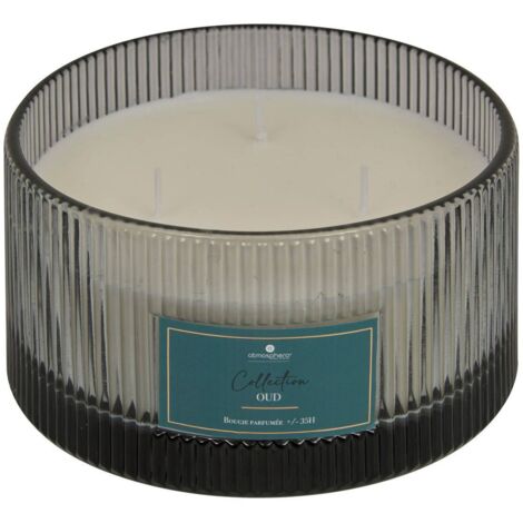 Duftkerze Albie grau 635g - Atmosphera créateur d'intérieur