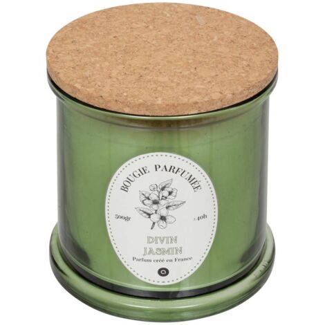 Duftkerze Hapo 500g Glastopf mit Deckel Jasmin - Atmosphera créateur d'intérieur