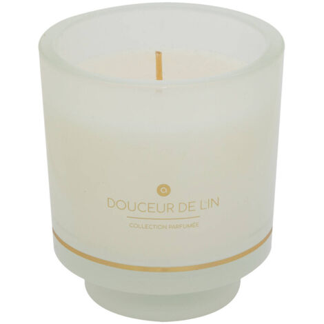 Duftkerze Ilae 225g Glastopf Leinen - Atmosphera créateur d'intérieur