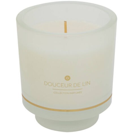 Duftkerze Ilae 225g Glastopf Leinen - Atmosphera créateur d'intérieur