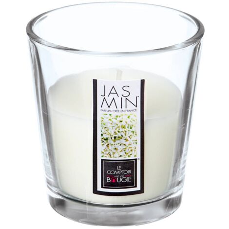 Duftkerze Jasmin Nina im Glas H7 -5