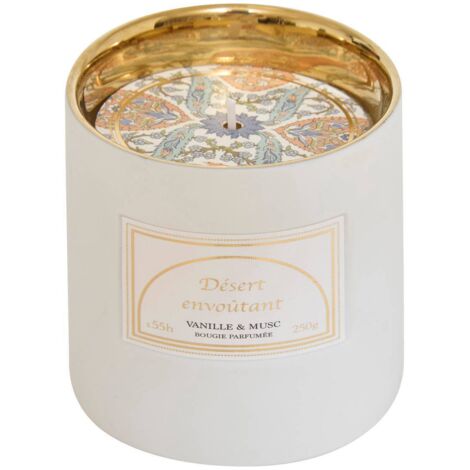 Duftkerze Lucia Vanille - Weißer Moschus 250g - Atmosphera créateur d'intérieur