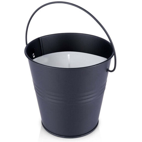Duftkerze mit Zitronenduft im Glas, aromatische Dekokerze, 10,5 cm