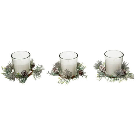 Duftkerzen für Weihnachten, 3er-Set