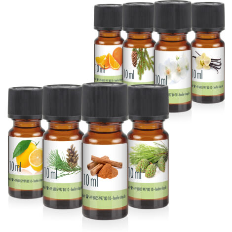 Duftöl-Set Nr. 5 mit 8 Duftnoten