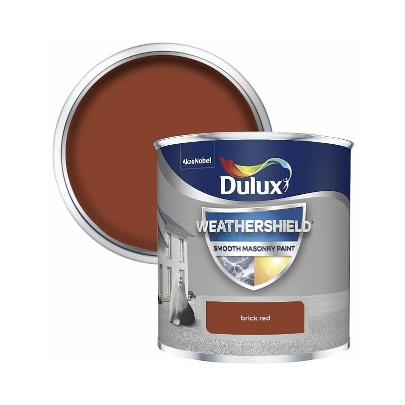Dulux All Weather Protection Smooth Masonry 250ml Brick Red Brick