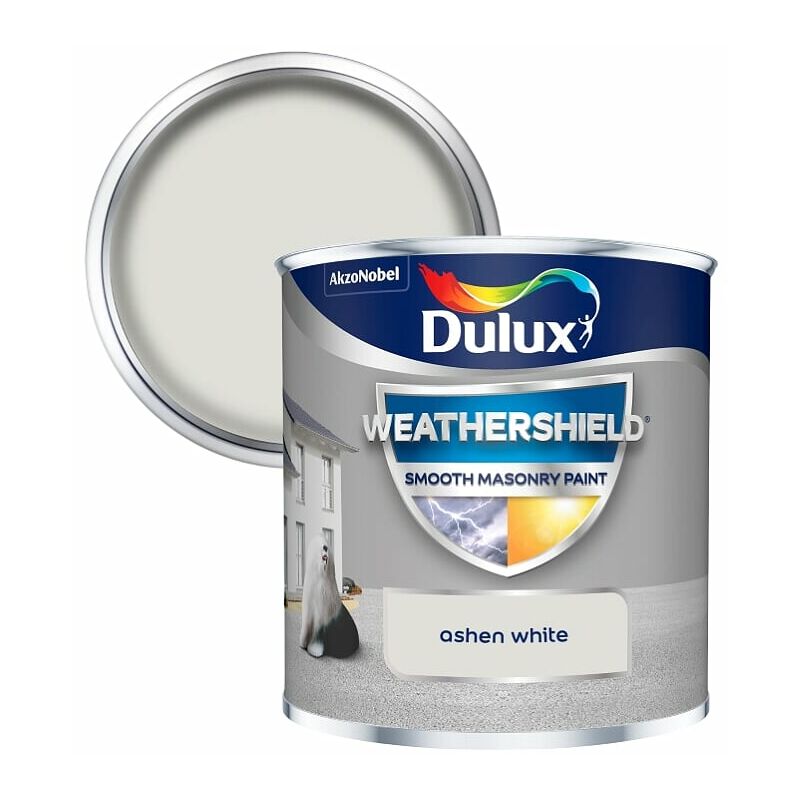 Dulux All Weather Protection Smooth Masonry - 250ml - Ashen White