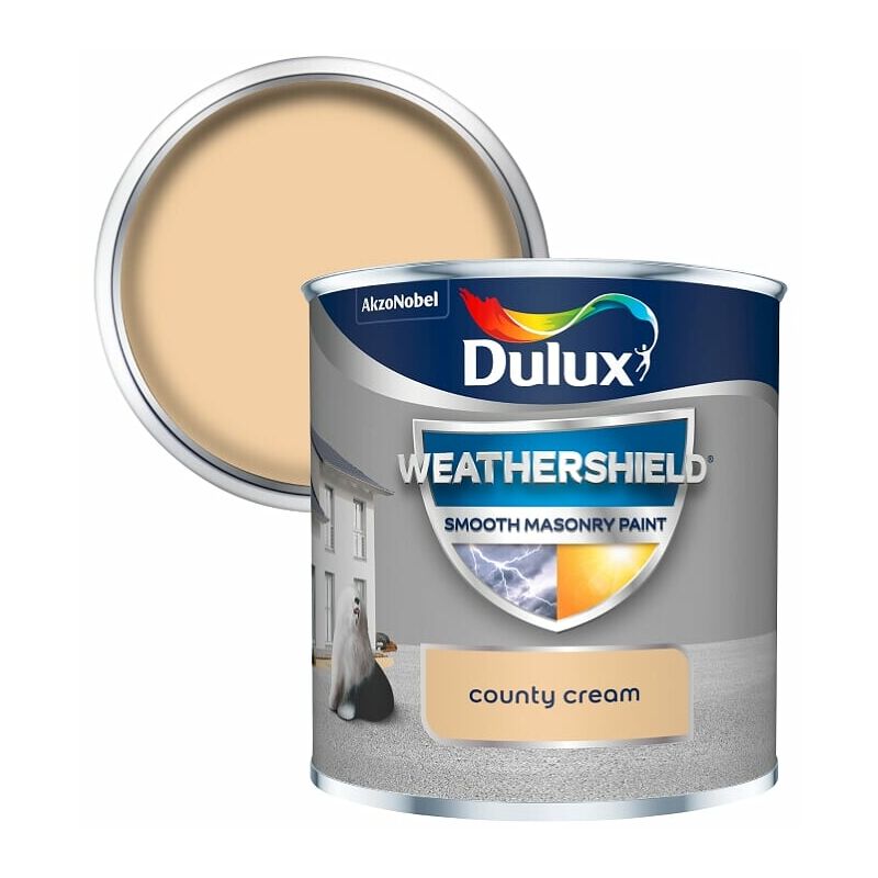 Dulux Retail - Dulux All Weather Protection Smooth Masonry - 250ml - County Cream