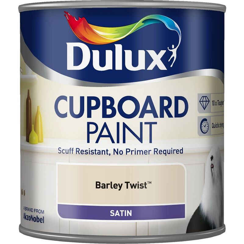 Dulux - Retail Cupboard Paint - 600ml - BARLEY TWIST