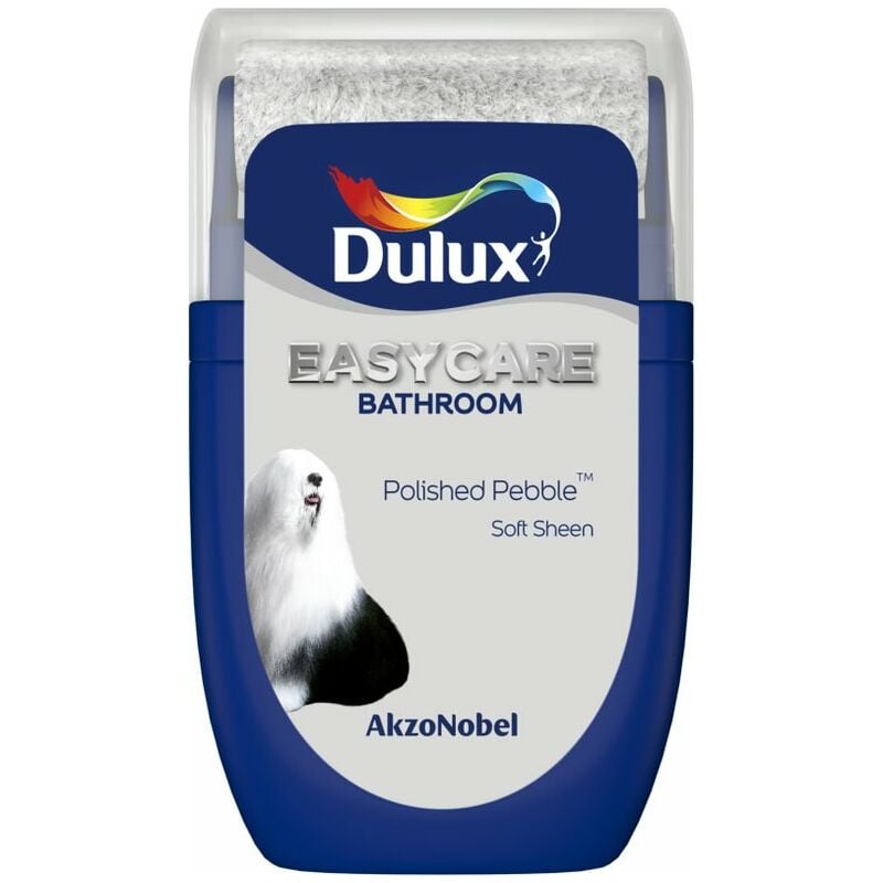 Dulux Retail - Dulux Easycare Bathroom Soft Sheen Tester Pot - 30ml - Polished Pebble - Polished Pebble