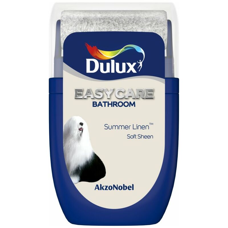 Dulux Retail - Dulux Easycare Bathroom Soft Sheen Tester Pot - 30ml - Summer Linen - Summer Linen