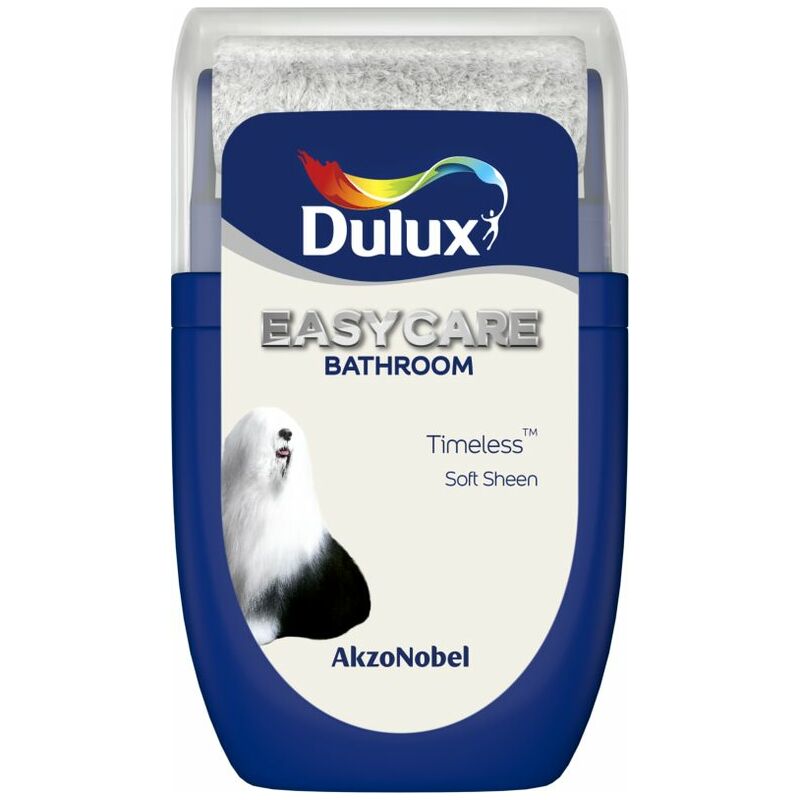 Dulux Retail - Dulux Easycare Bathroom Soft Sheen Tester Pot - 30ml - Timeless - Timeless