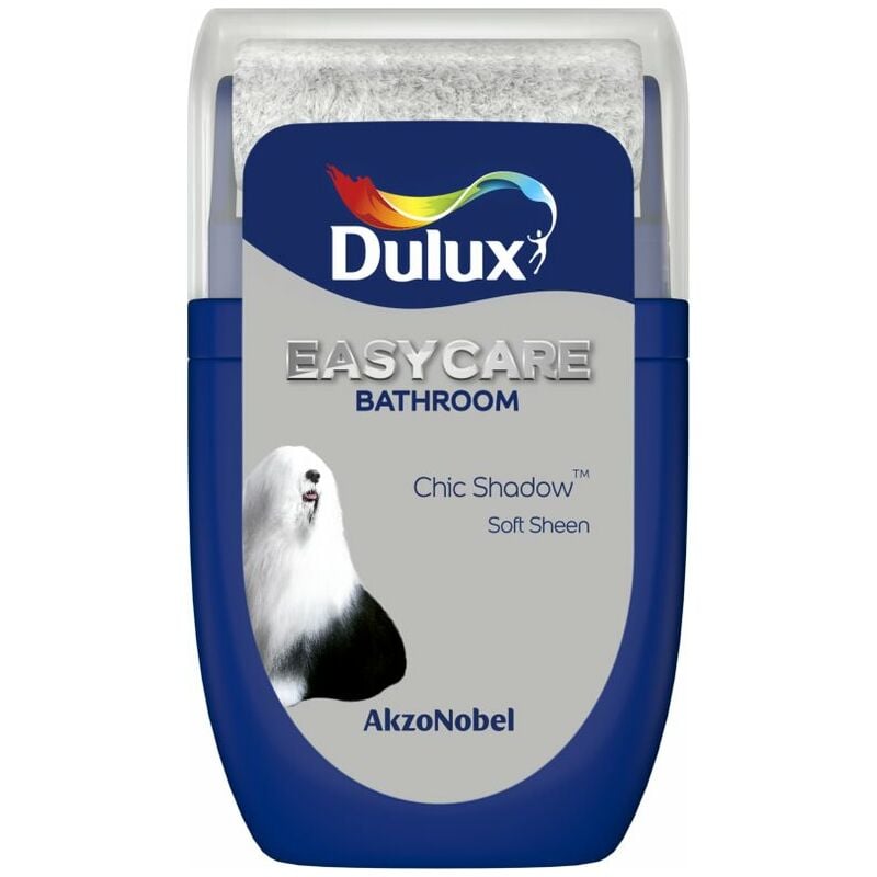 Dulux Retail - Dulux Easycare Bathroom Soft Sheen Tester Pot - 30ml - Chic Shadow - Chic Shadow